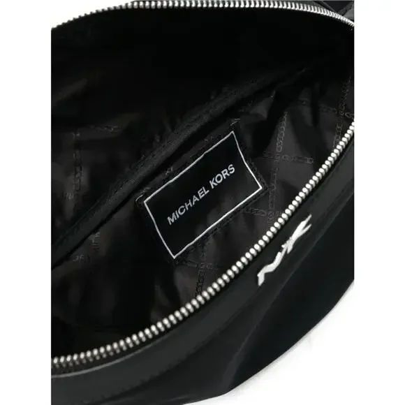 Michael Kors Men's Malone Nylon Belt Bag Black One Size